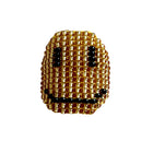Gold Smiley BB Ring
