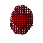 Lover BB Red Heart Ring