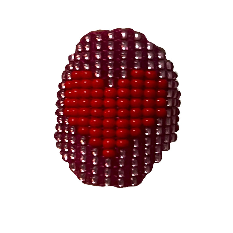 Lover BB Red Heart Ring