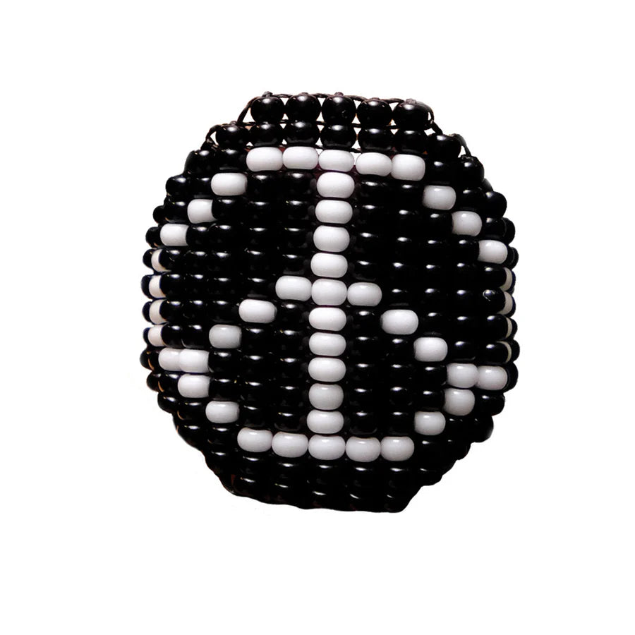 Peace Black Ring