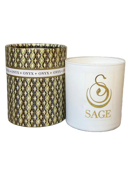 The Sage Lifestyle Onyx Candle