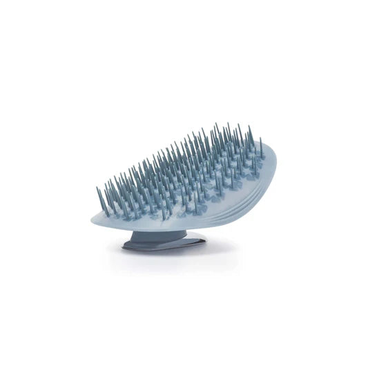 Manta Mirror Hair Brush - Powder Blue